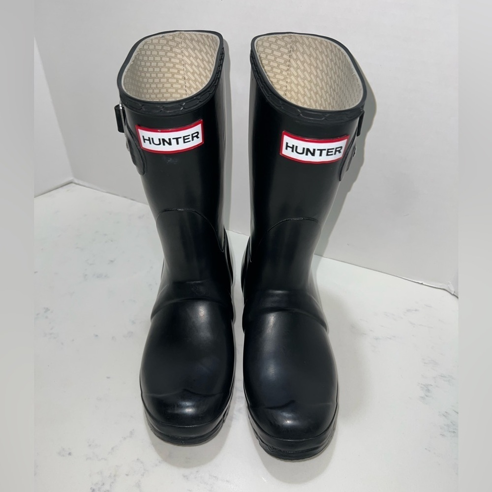 ‼️🚨SOLD ‼️🚨Hunter Black Rain Boots - Picture 3 of 15